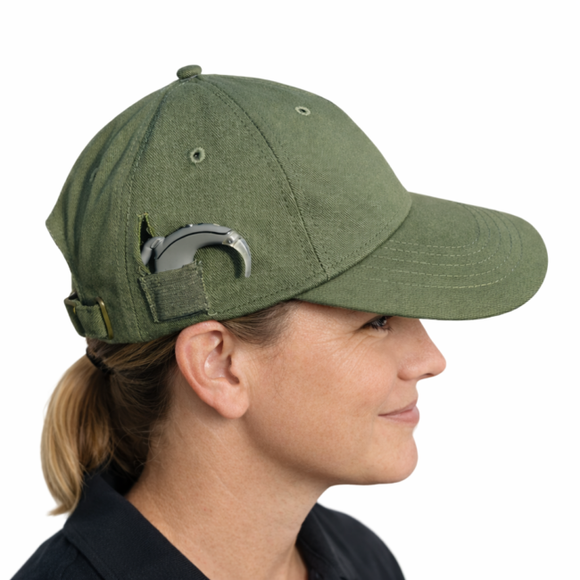 Cochlear Implant Hat. CI & BTE Processor Friendly. Fits Nucleus7 N6 and most BTE processors.