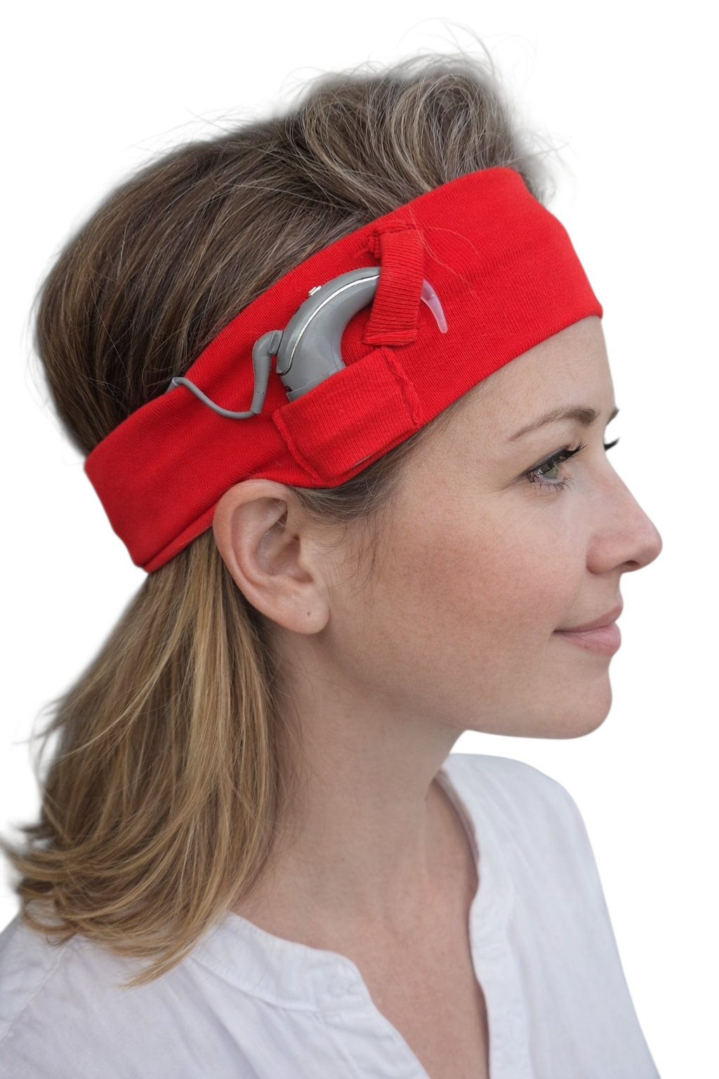 Cochlear Implant Headband. CI & BTE Processor Friendly. Nucleus N7, N6, and most BTE Processors - Image 5
