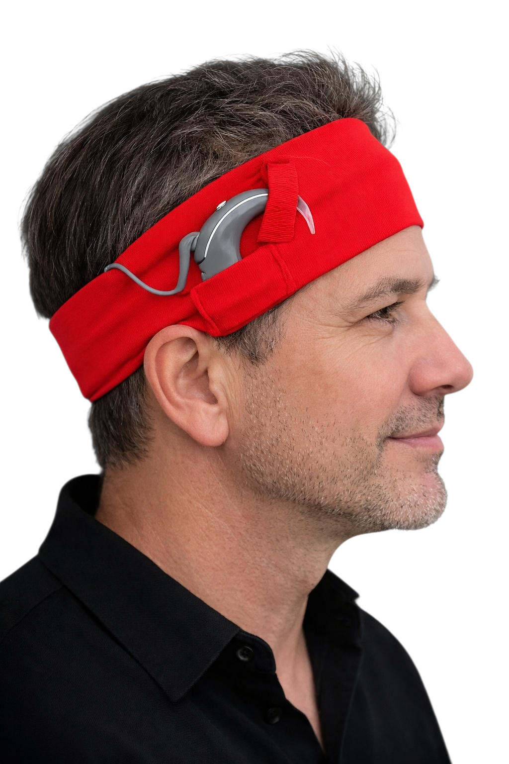 Cochlear Implant Headband. CI & BTE Processor Friendly. Nucleus N7, N6, and most BTE Processors - Image 3