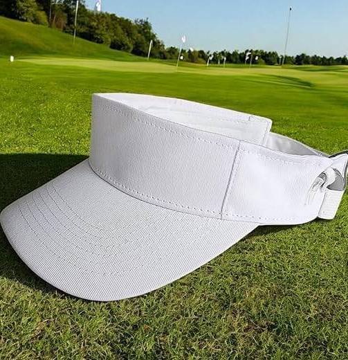 Cochlear Implant Visor Hat – Unisex Adjustable Cap – Super Thin, Perfect for Golf, Pickleball & Hot Weather