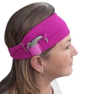 Cochlear Implant Headband. CI & BTE Processor Friendly. Nucleus N7, N6, and most BTE Processors Pack of 5