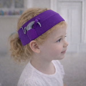 Cochlear Implant Headbands Girls Set of 5 for Most BTE Processors. Will not fit Earmolds, T-Mic and older BTE Processors